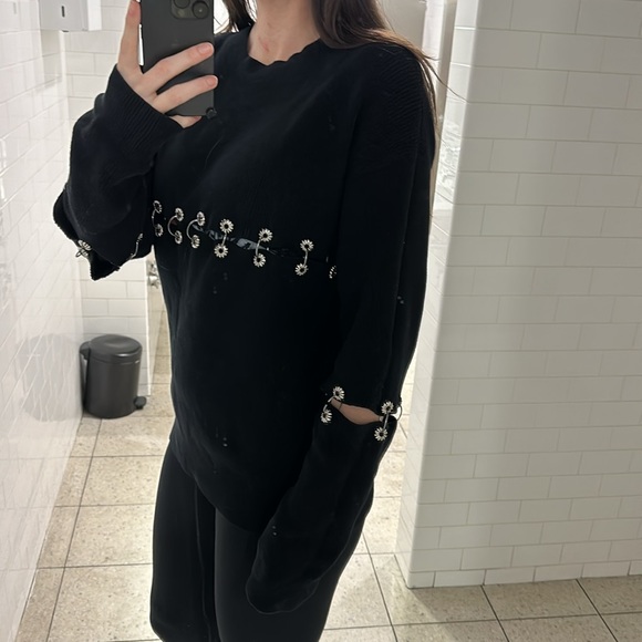 Ring detail sweater the Kooples size small - Picture 3 of 11